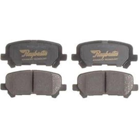 Raybestos 2007-2013 Acura MDX Brake Pad Set - Rear R53-EHT1281H
